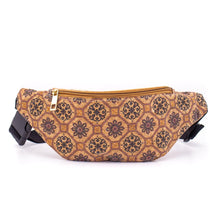 Load image into Gallery viewer, Cork travel belt bag with print BAGD-045
